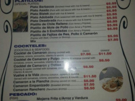 El Cancun menu