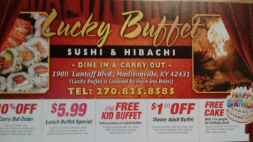 Lucky Buffet food