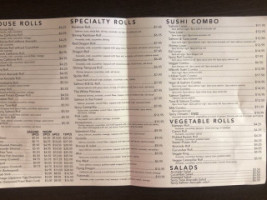 Ichiban Mikoshi Sushi menu