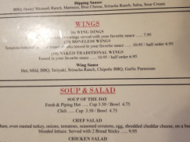 Sunny's Sports Grill menu