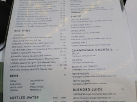 208 Rodeo menu