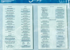 Surf Portsmouth menu