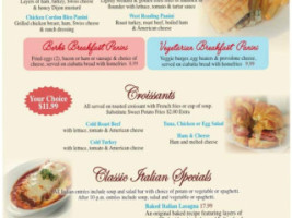 The American Diner menu