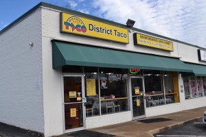 District Taco outside