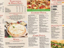 Mintt Pizza menu