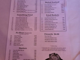 Pier 88 menu