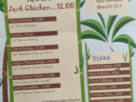 Island Express menu