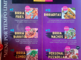 Little Tijuana Birrieria menu