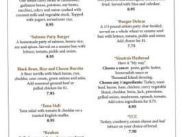 Seventeen51 Bistro menu