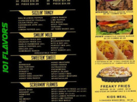 Fry Daddy's menu