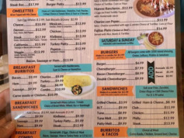 Sun Flower Cafe menu