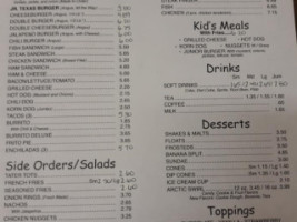 Red Top menu