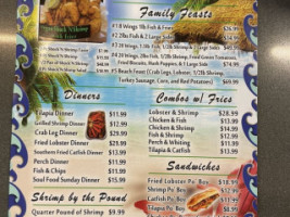 Surf's Up Yorktown menu