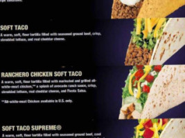 Taco Bell menu