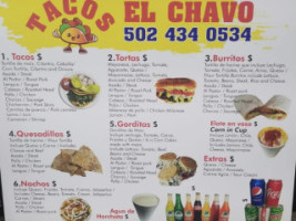 Tacos El Chavo food