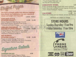 Papa Murphy 's Take 'n ' Bake menu