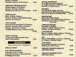 K N Grill menu