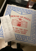 House Of Pizza menu