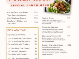 Vine Bistro menu