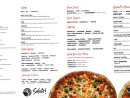 Salute! Pizzeria menu