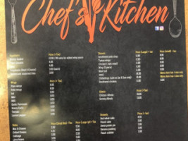 Chef's Kitchen menu