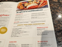 Red Lobster menu