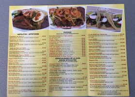 El Norteno menu