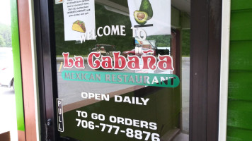 La Cabana outside