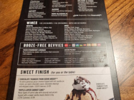 Outback Steakhouse menu