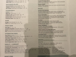 Bonefish Grill menu