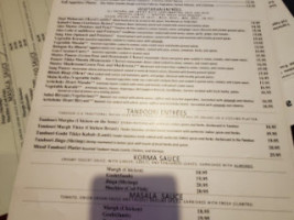 Gateway To India menu