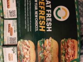 Subway menu