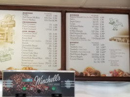 Winchell's Donut House menu