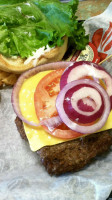 Alysheba Backyard Burgers food