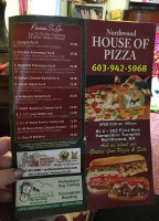 Northwood House Of Pizza menu