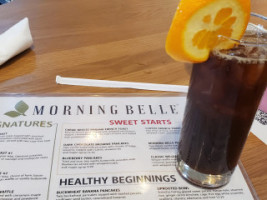 Morning Belle menu