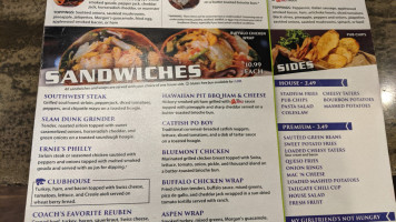 Powercat Sports Grill menu