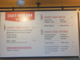 Chapps Burgers (cedar Hill) menu