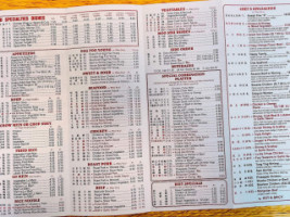 Chopstick House menu