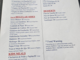 De Mi Campo Llc menu