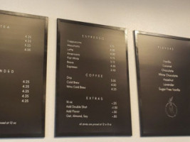 Hand Craft Coffee Company menu