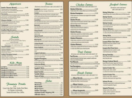 Tito's La Casa menu