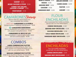 Marias Mexican Taylorsville menu