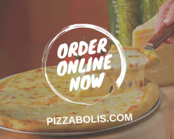 Pizza Boli's food