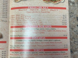 Tacos Don Juan menu