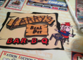 Larry's Real Pit -b-q food