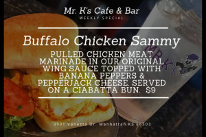 Mr. K's Cafe menu