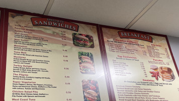 Carolina's Deli Cafe menu