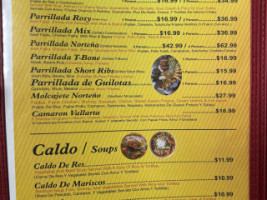 Taqueria La Norteñita menu