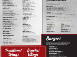 Reeniko's Sports Grill menu